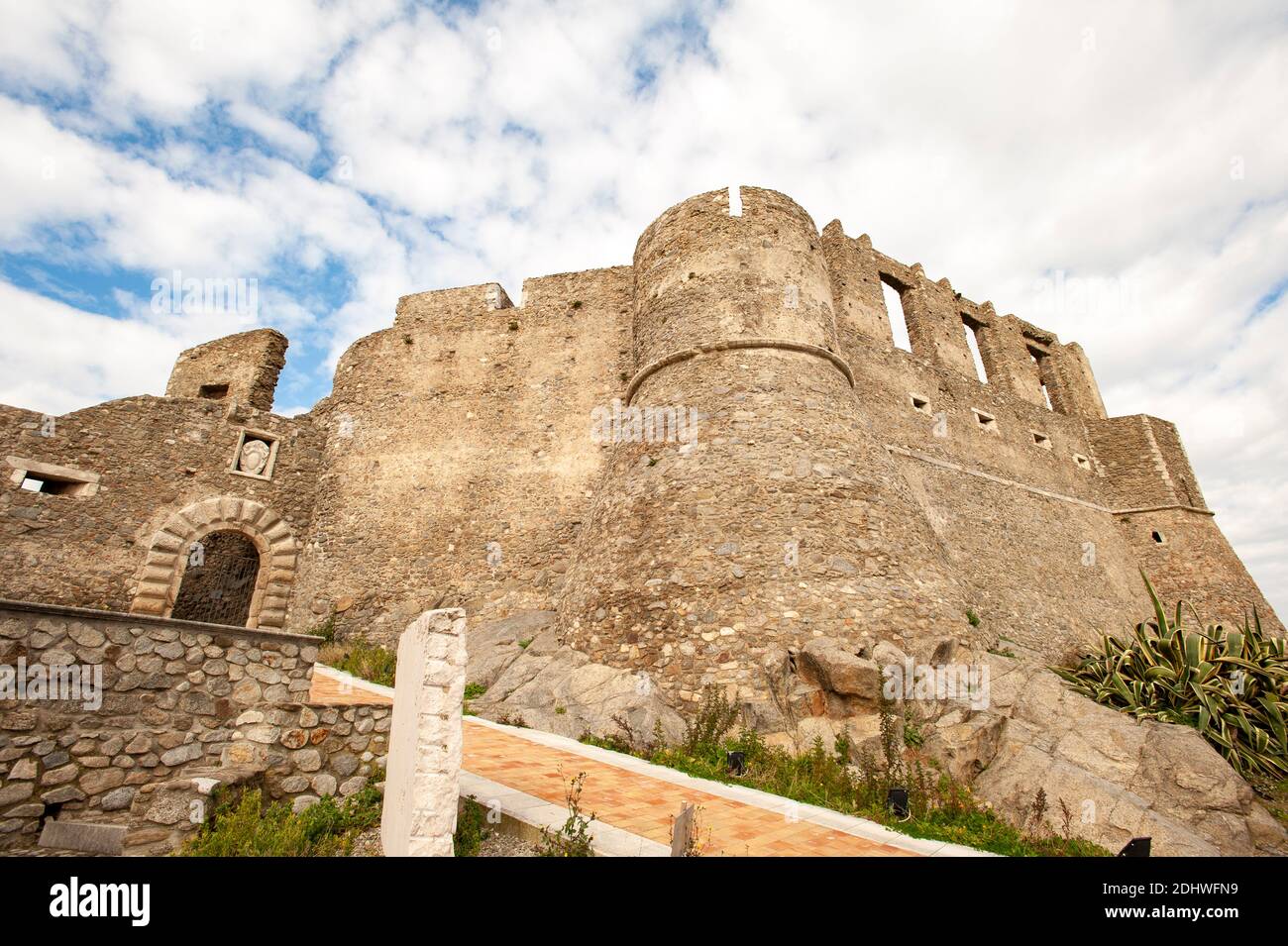 Italia Calabria - Squillace - il castello Foto Stock