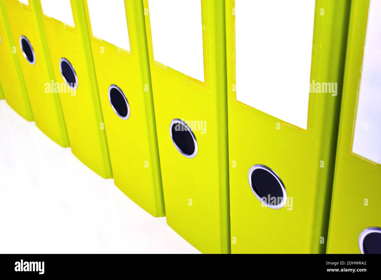 Erbringung von Schriftstücken und Dokumenten. Aufbewahrung von Verträgen. Foto Stock