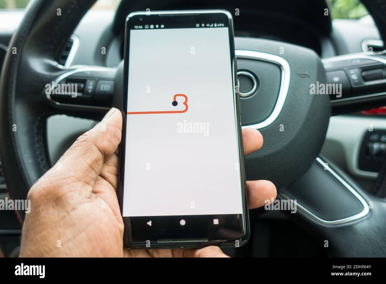 App assicurazione auto ByMiles Foto Stock