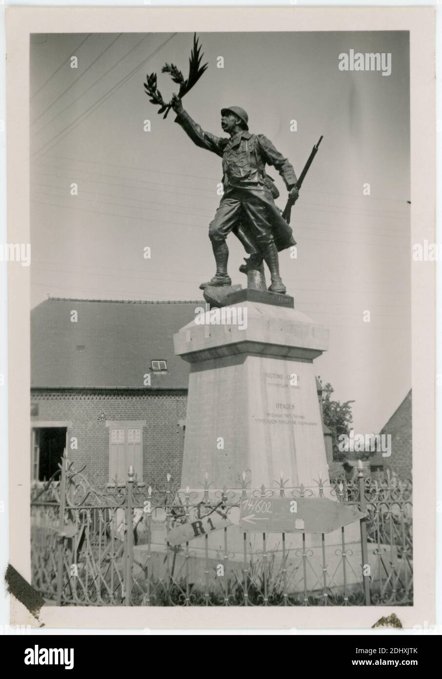 Monumento della prima guerra mondiale Foto Stock