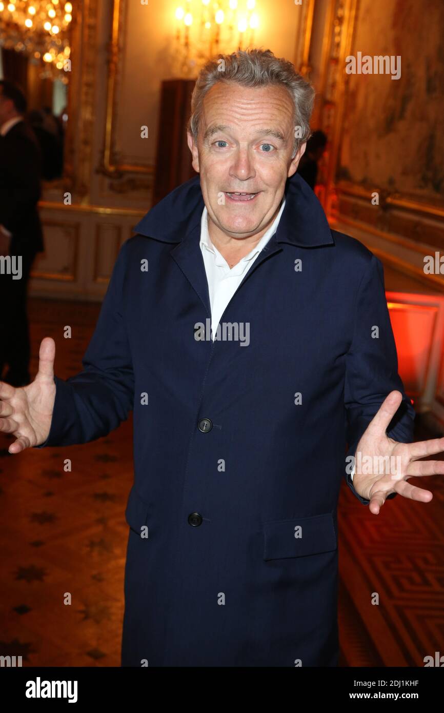 Alain Passard partecipa alla cena di gala 'Autistes sans Frontieres' tenutasi all'Hotel Marcel Dassault a Parigi, Francia, il 2 giugno 2016. Foto di Jerome Domine/ABACAPRESS.COM Foto Stock