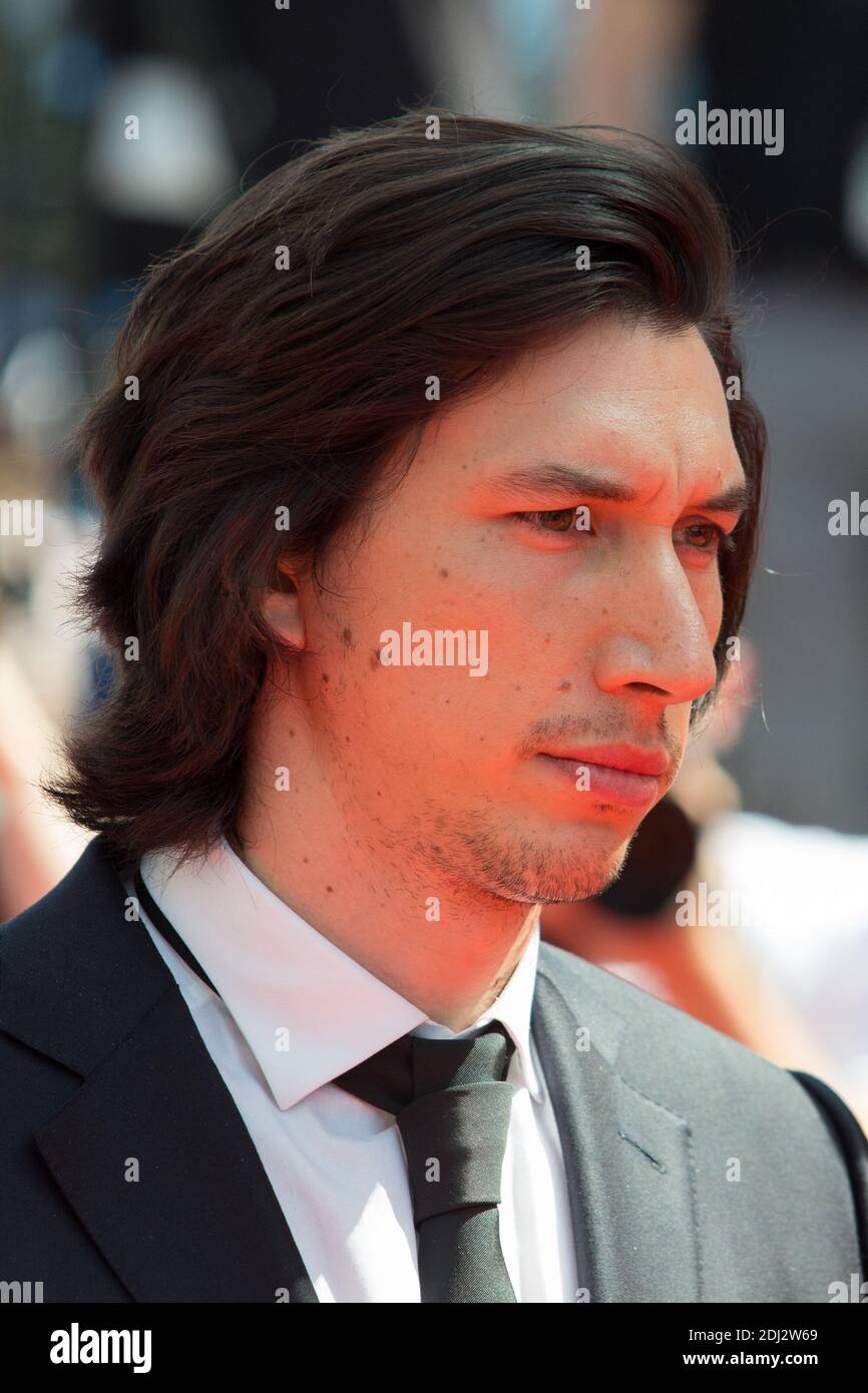 ADAM DRIVER - CANNES 2016 - MONTEES DU FILM 'PATERSON' Foto di Nasser Berzane/ABACAPRESS.COM Foto Stock