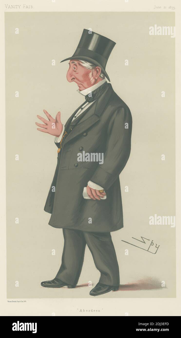 Politici - Vanity Fair. "Aberdeen". Il Sig. John Farley Leith. 21 giugno 1879, Leslie Matthew 'Sty' Ward, 1851–1922, British, 1879, Chromolithograph Foto Stock