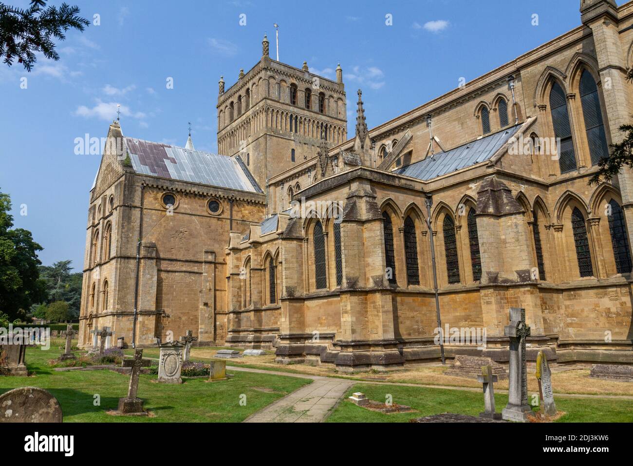 Southwell Minster, Southwell, Nottinghamshire, Regno Unito. Foto Stock