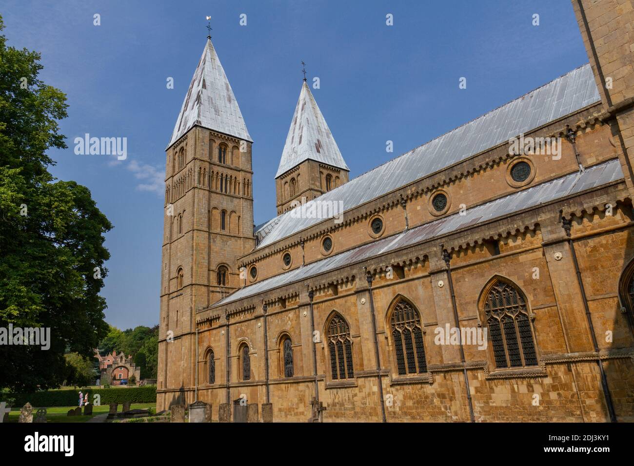 Southwell Minster, Southwell, Nottinghamshire, Regno Unito. Foto Stock