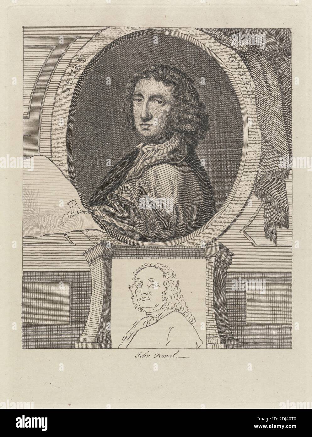 Henry Gyles e John Rowel, artista sconosciuto, XVIII secolo, dopo (?) artista sconosciuto, non datato Foto Stock