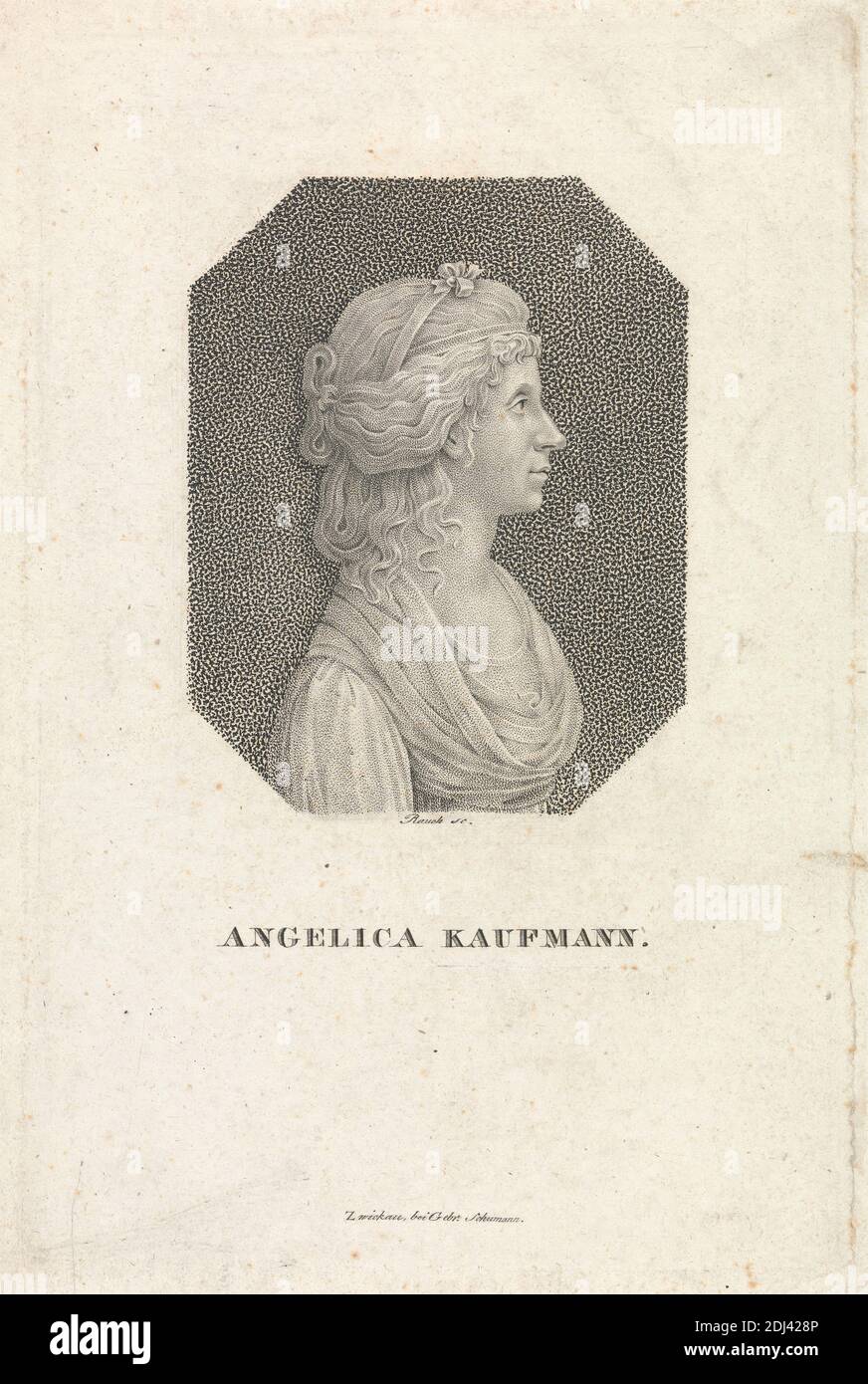 Angelica Kauffmann, Rauch, 1804–1847, austriaco, dopo un artista sconosciuto, senza nome Foto Stock