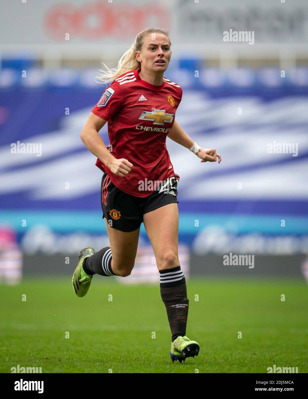 Reading, Regno Unito. 13 Dicembre 2020. Kirsty Smith of Man Utd Women durante la FawSL match tra Reading Women e Manchester United Women al Madejski Stadium, Reading, Inghilterra, il 13 dicembre 2020. Foto di Andy Rowland. Credit: Prime Media Images/Alamy Live News Foto Stock