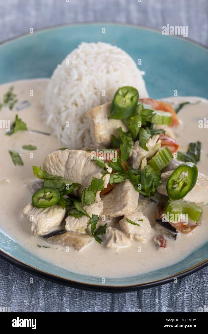 Thai Curry Foto Stock