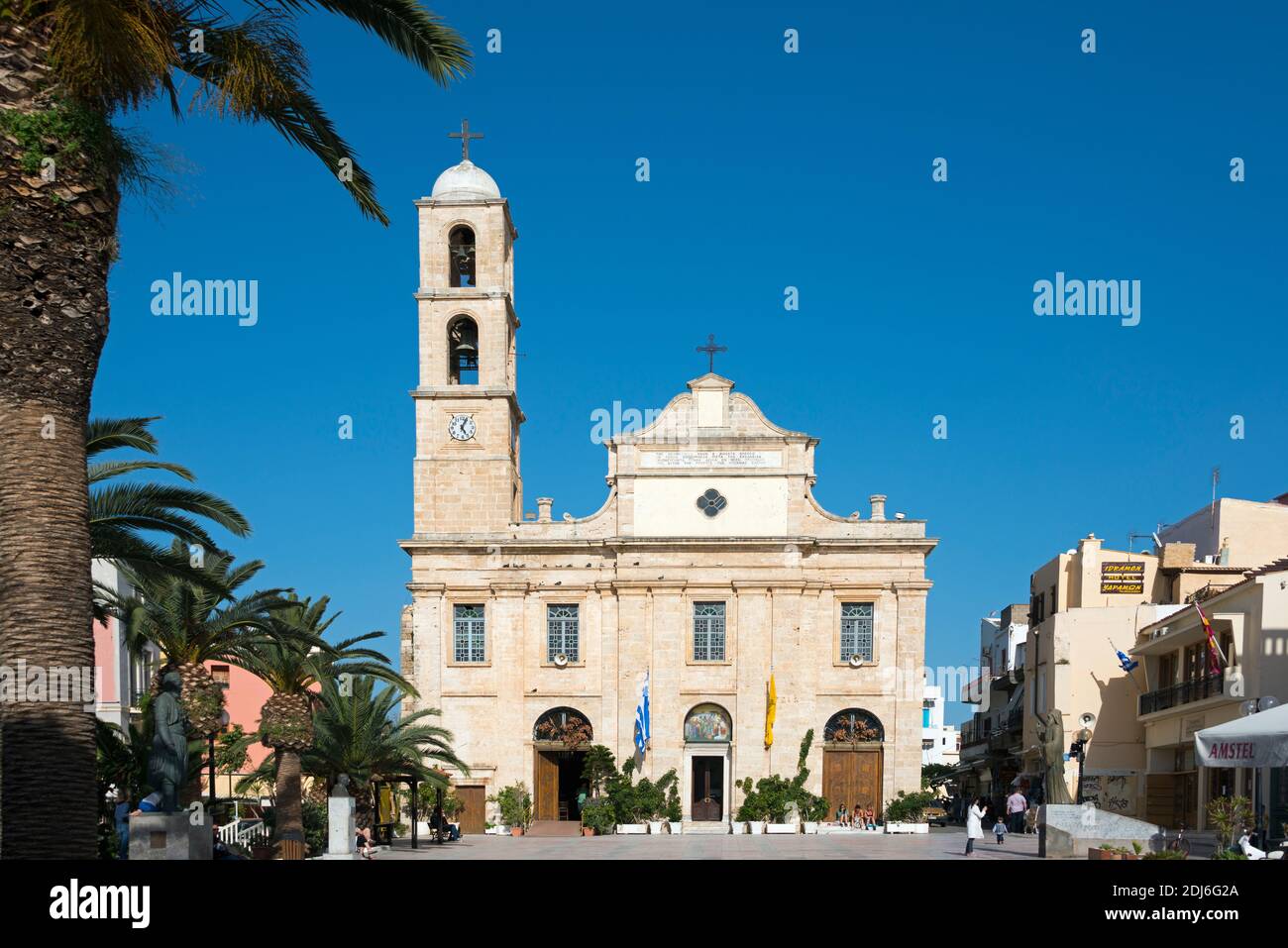 Kathedrale der drei Maertirer, Chania, Kreta, Griechenland / Ekklisia tis Trimartyris, Kathedrale der drei Maertirer Foto Stock