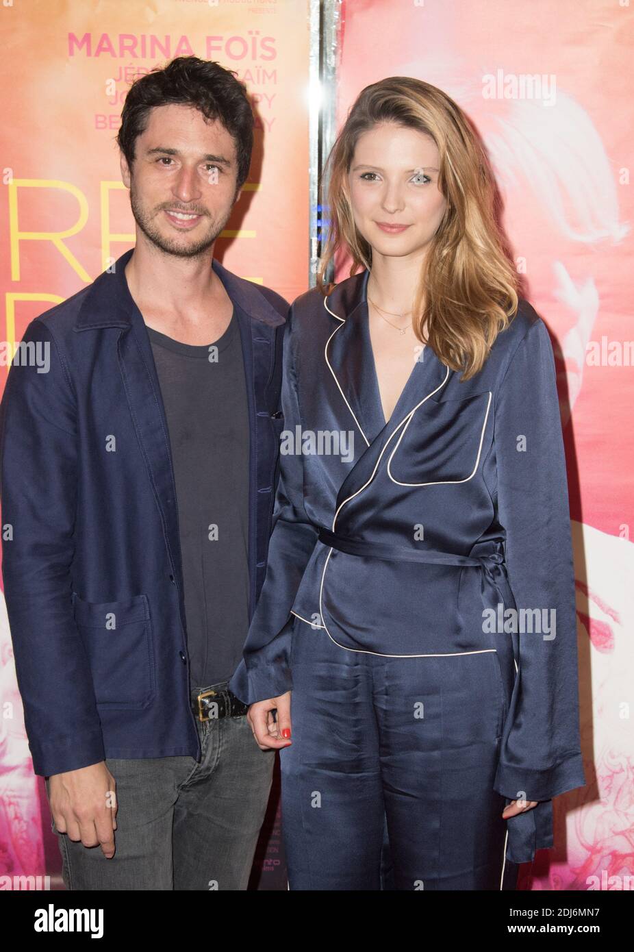 JEREMIE Elkaim e Josephine Japy partecipano alla prima di 'Irreprochable' tenutasi presso l'UGC Les Halles di Parigi, Francia, il 30 giugno 2016. Foto di Laurent Zabulon/ABACAPRESS.COM Foto Stock