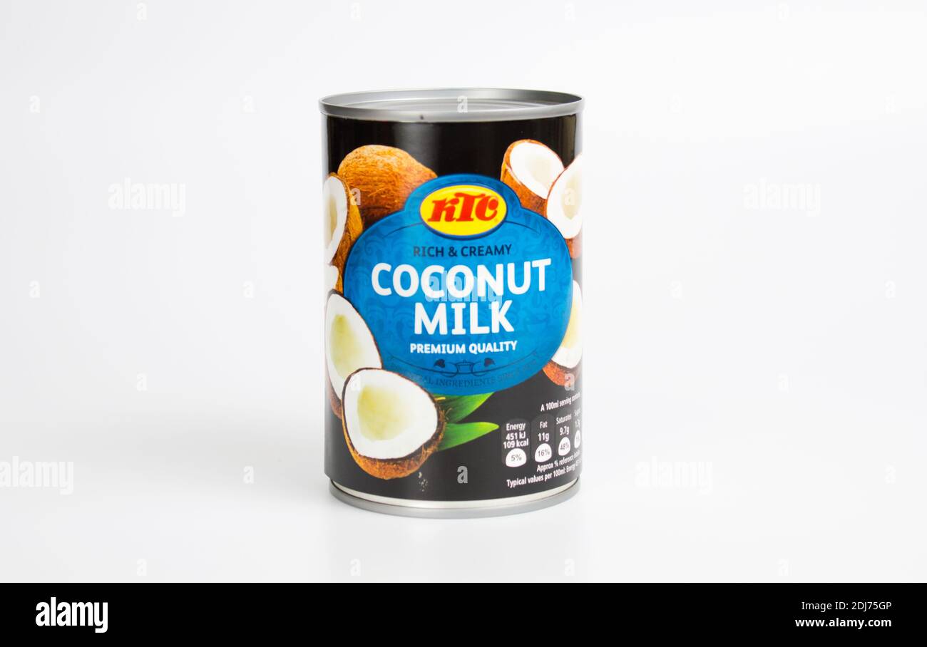 Latte di cocco Foto Stock