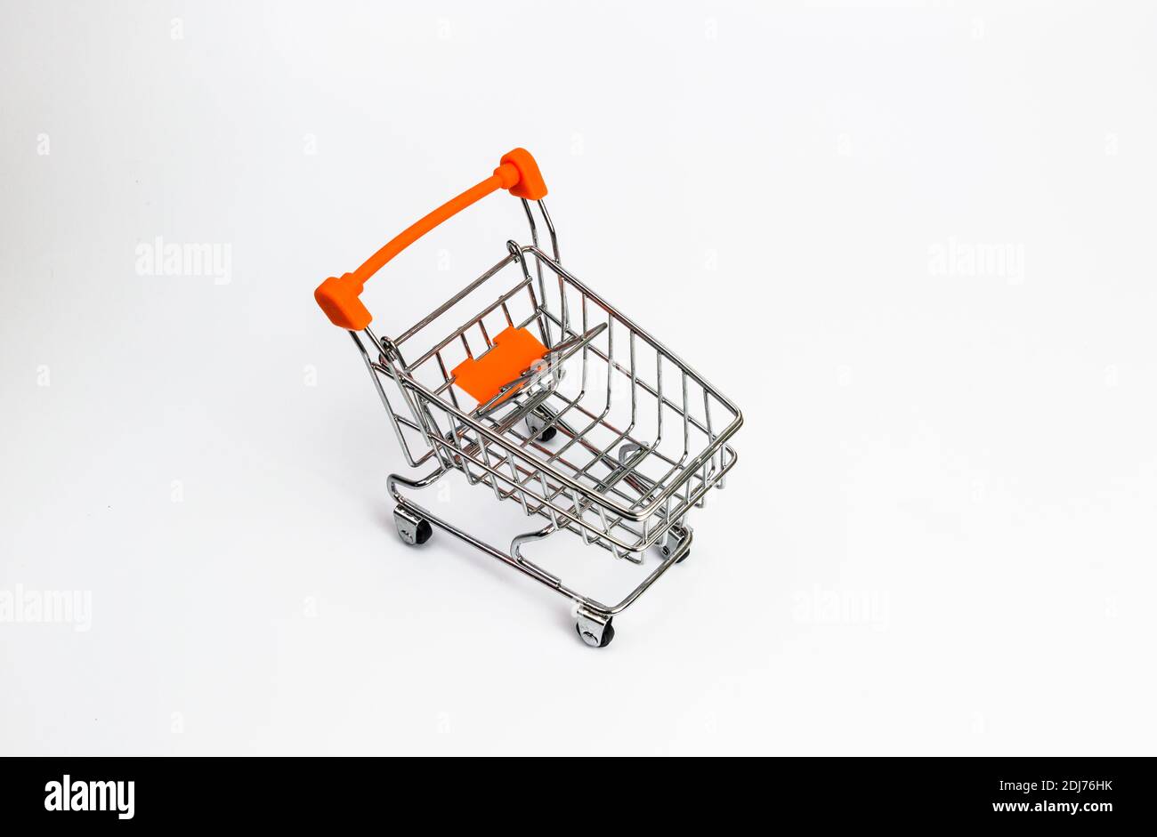 Carrello o carrello isolato Foto Stock