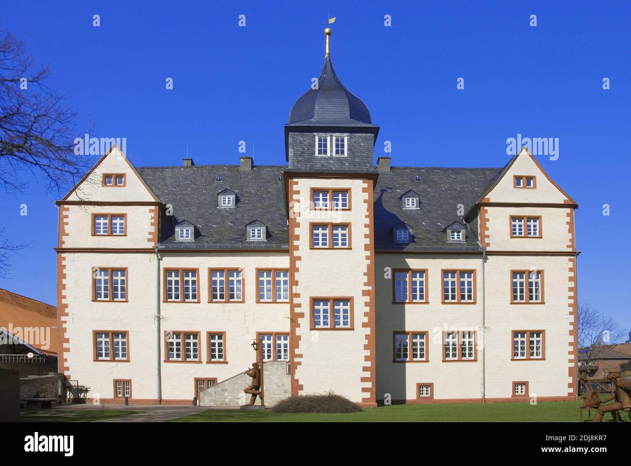 Deutschland, Niedersachsen, Salzgitter, Salder, Staedtisches Museum Schloss Salder, Schloss, Renaissance Foto Stock