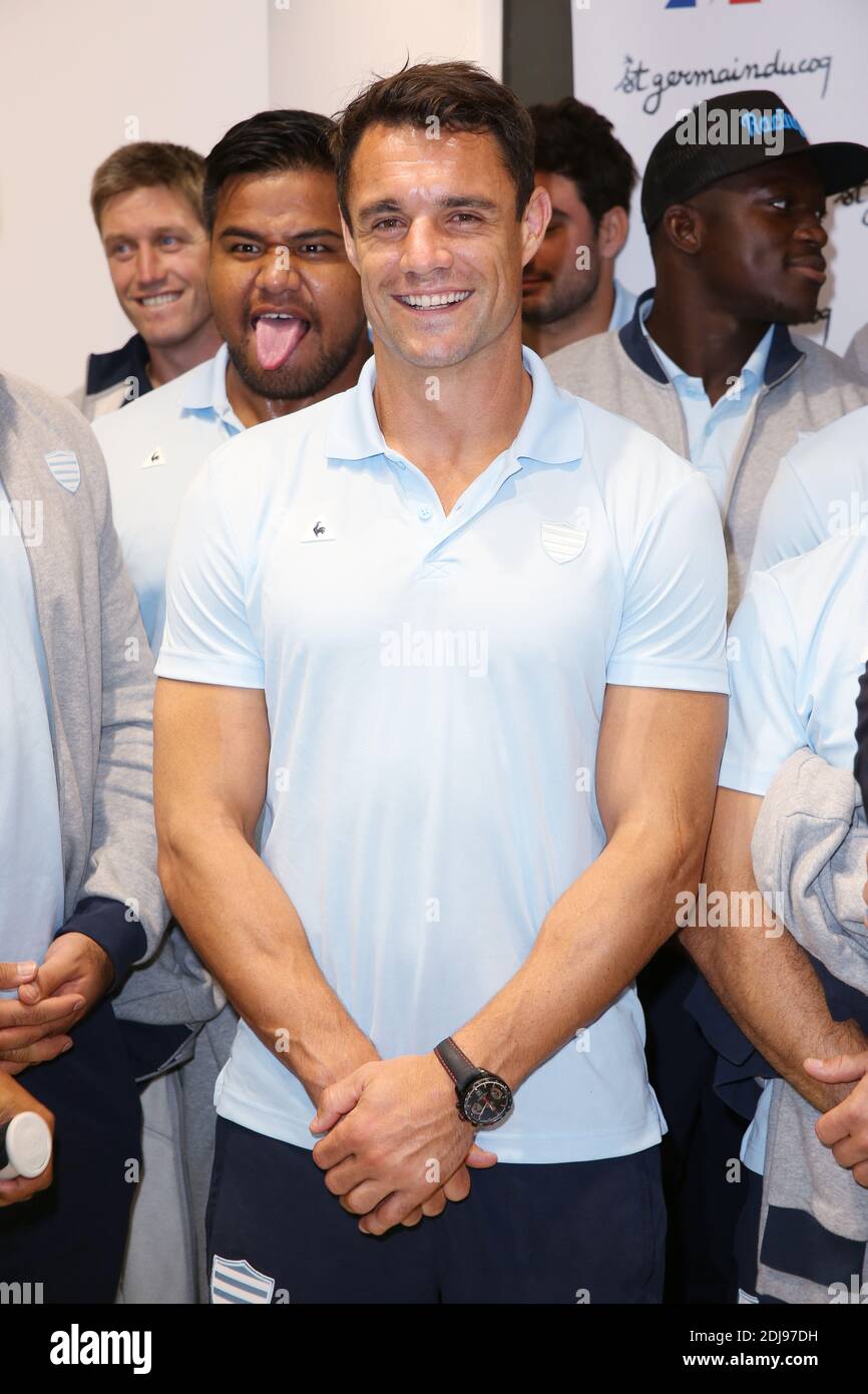 DaN carter assiste a la soirée d'inauguration de la boutique 'le Coq Sportif', Boulevard St-Germain a Paris, Francia le 21 Settembre 2016. Foto di Jerome Domine/ABACAPRESS.COM Foto Stock