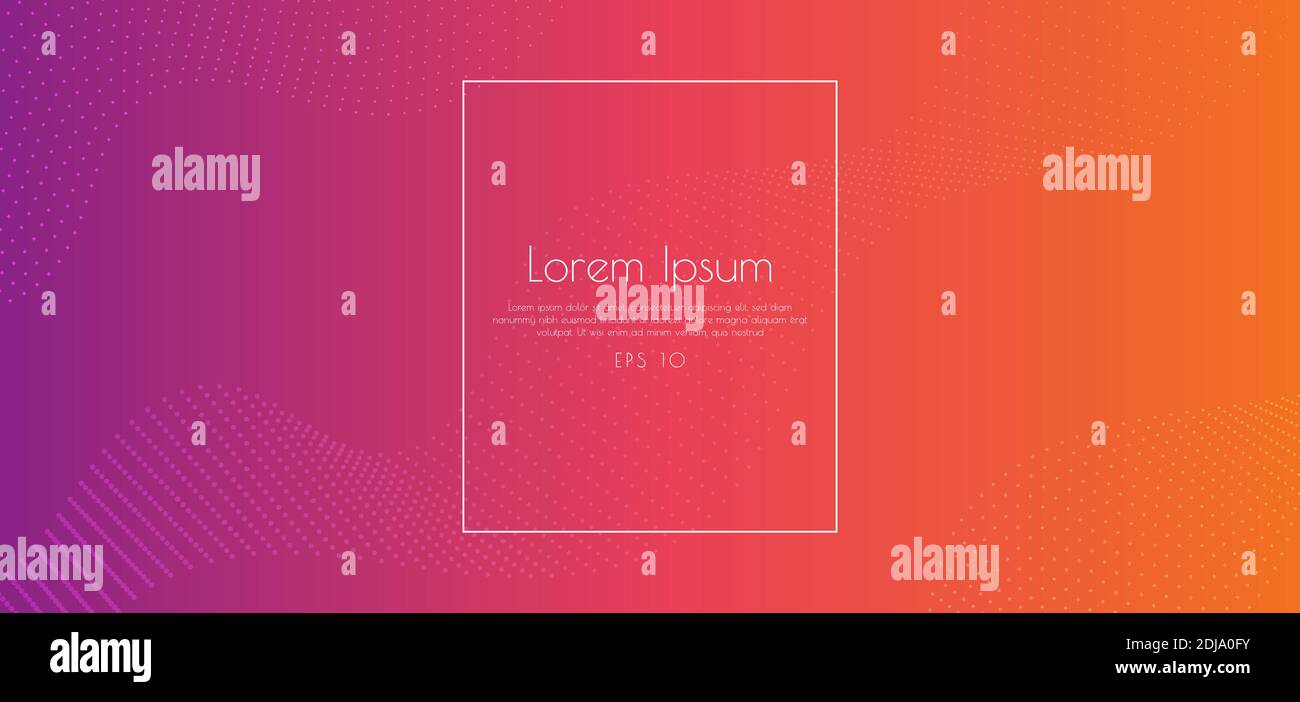 Motivo a forma d'onda mezzitoni punto disegno sfondo colorato. Illustrazione vettoriale. Illustrazione Vettoriale