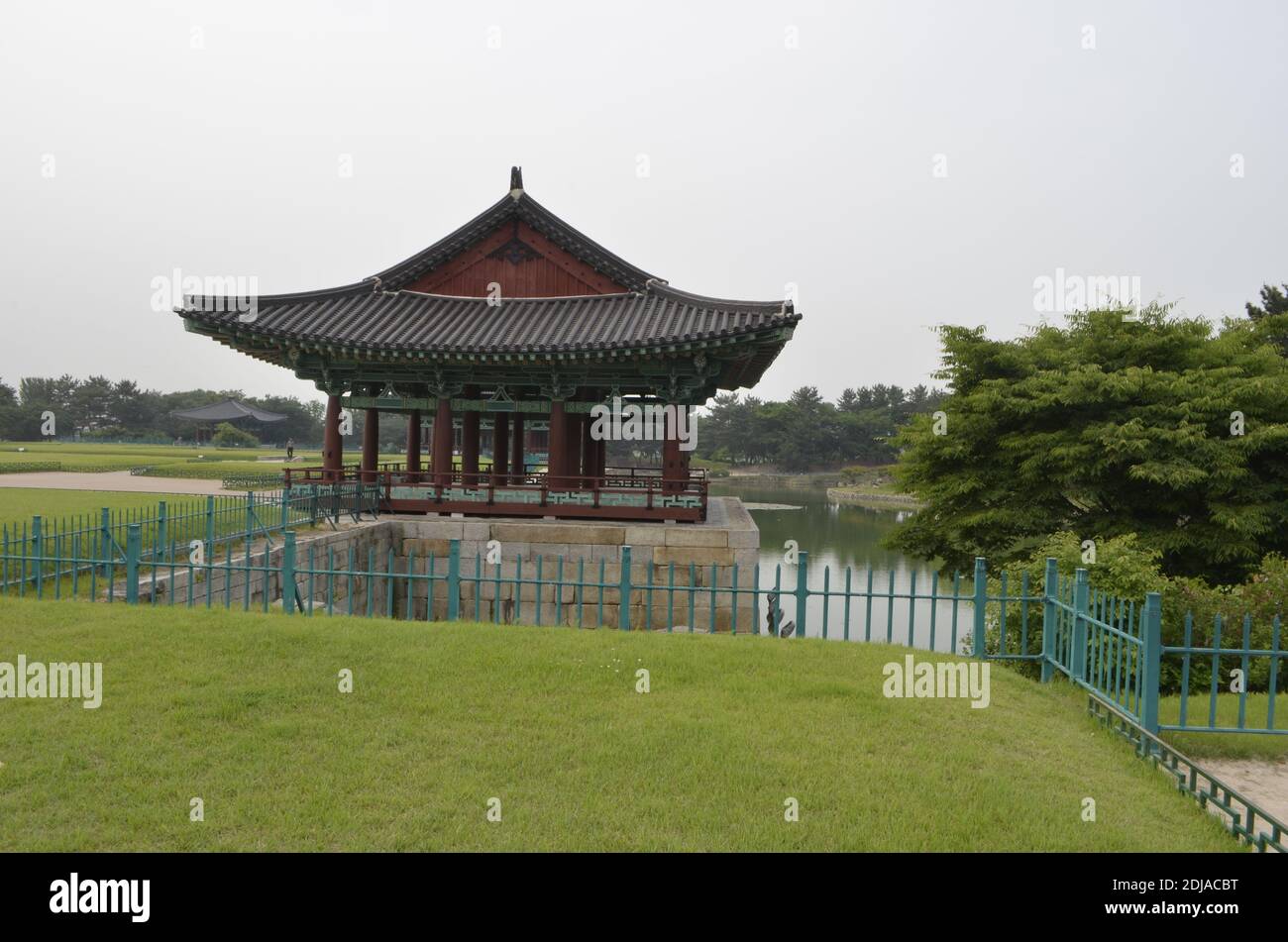 Palazzo Gyeongju, ex regno di Silla della Corea Foto Stock