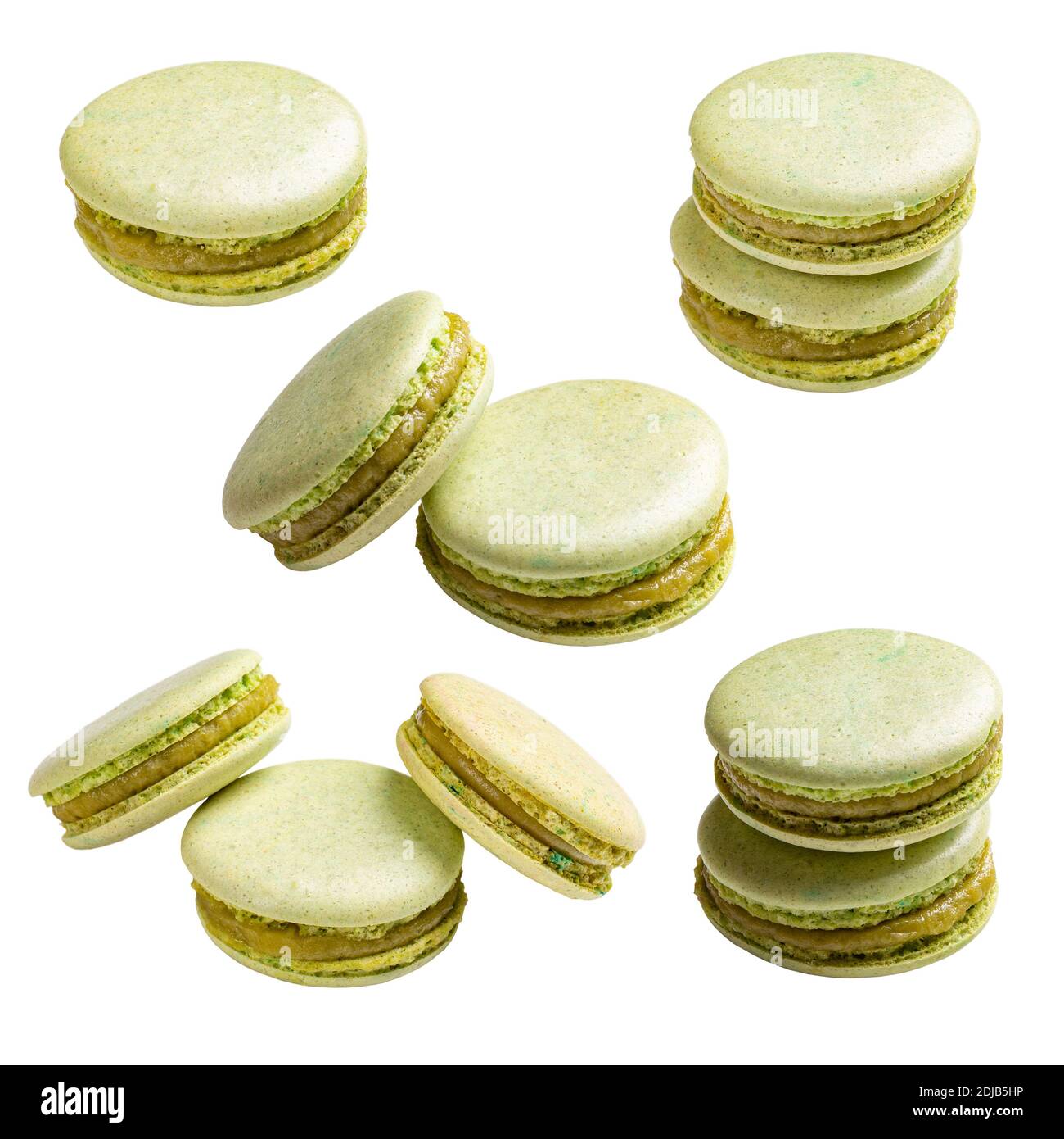 Torta di macaroon francese Foto Stock