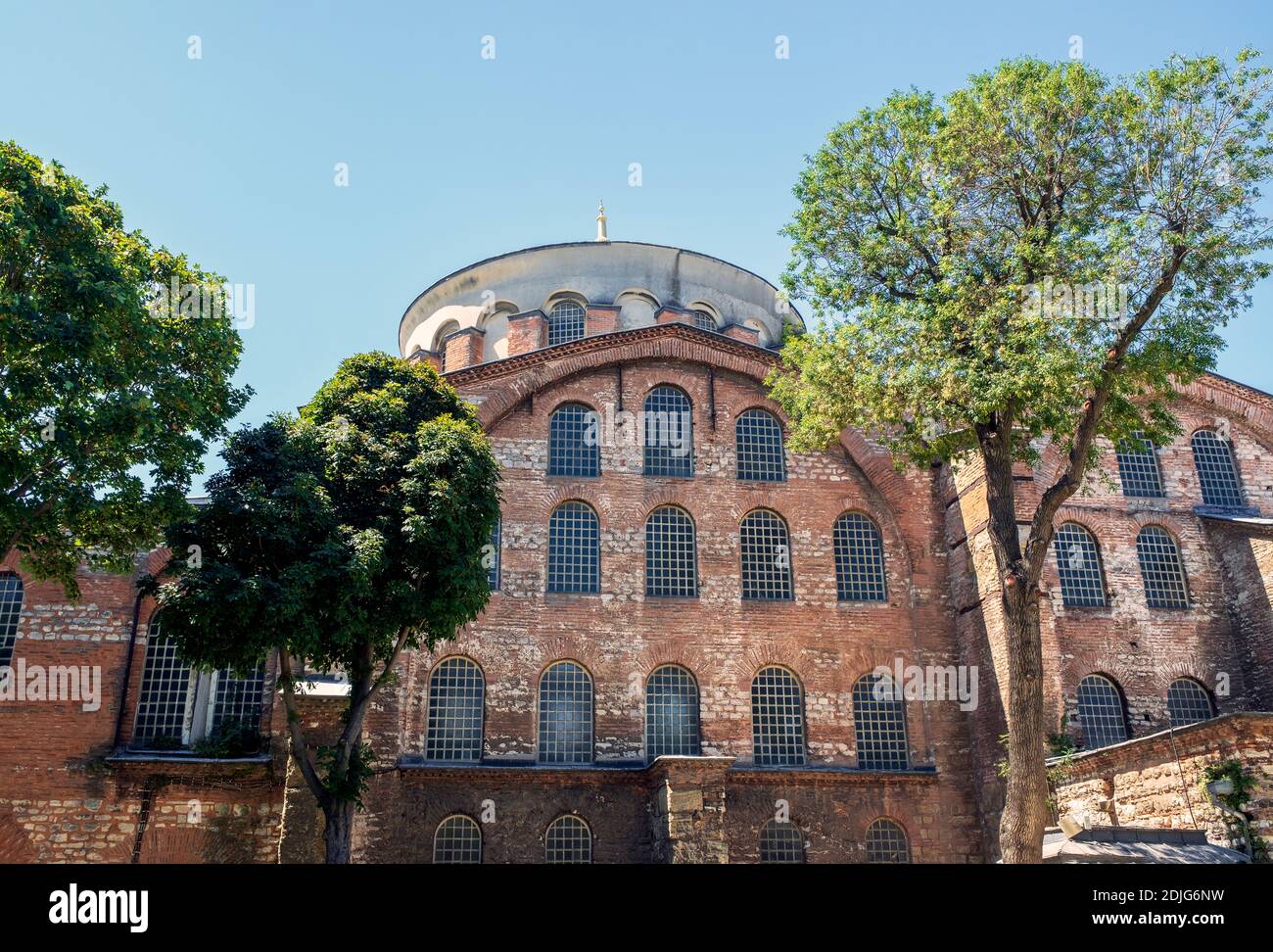 L'Hagia Irene, situata nel cortile esterno del Palazzo Topkapı, è la più antica chiesa dell'Impero Romano d'Oriente (bizantino). La Hagia Irene oggi o Foto Stock