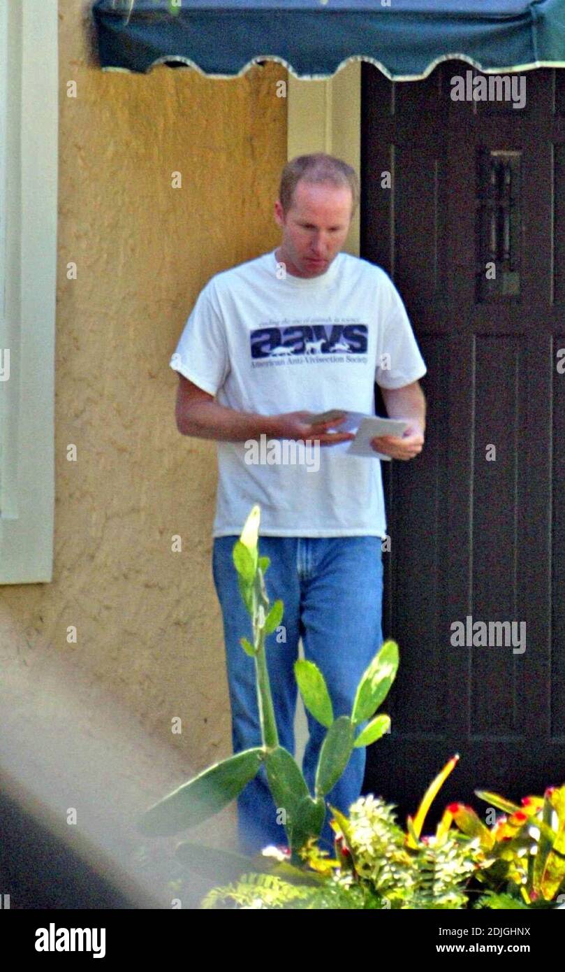 Esclusiva!! Attivista per i diritti degli animali Nick Atwood, West Palm Beach, FL, 2/15/06 Foto Stock
