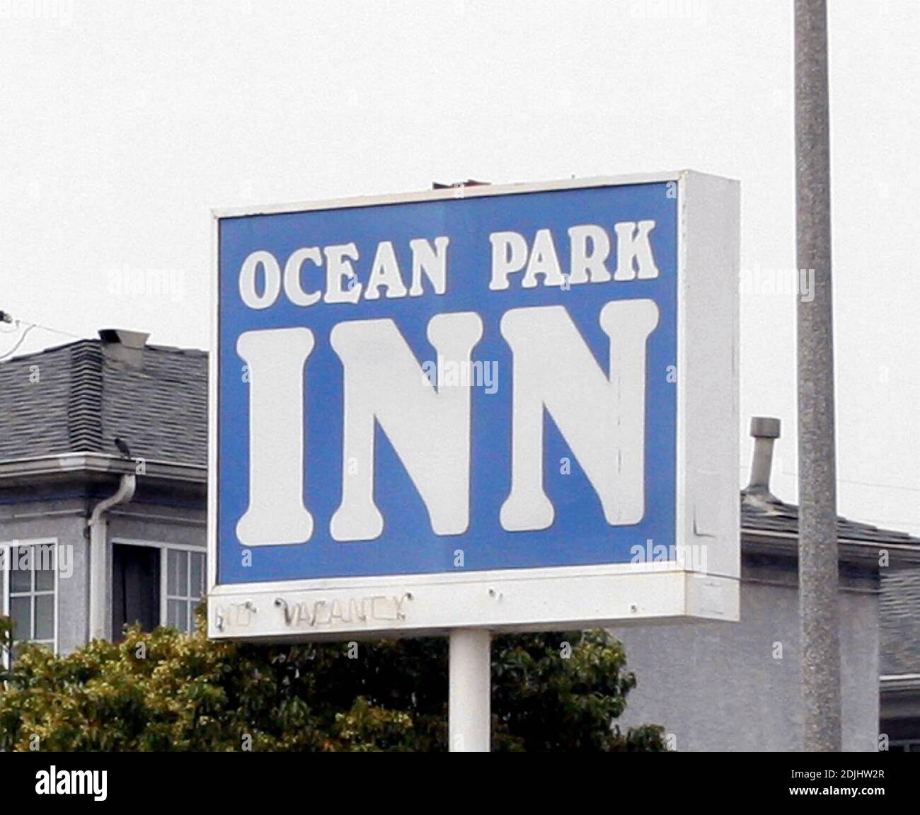 L'Ocean Park Inn a Santa Monica, CA. Dove Daniel Baldwin è stato arrestato il 22 aprile per investigazione sul possesso di cocaina. L'attore non affronterà le accuse di felonia secondo le autorità. Dopo aver esaminato il caso, l'ufficio legale del distretto della contea di Los Angeles ha deferito la questione all'ufficio legale della città di Santa Monica per esaminare le accuse di errore a seguito dell'arresto durante il quale una piccola quantità di cocaina e di droga paraphernalia sono stati trovati nella stanza del motel. 4/29/06 Foto Stock