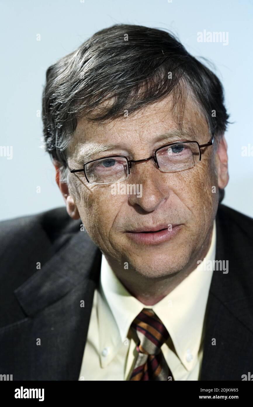 GRAN BRETAGNA /Inghilterra / Londra /fondatore di Microsoft Bill Gates il 11/2009 giugno a Londra. Foto Stock