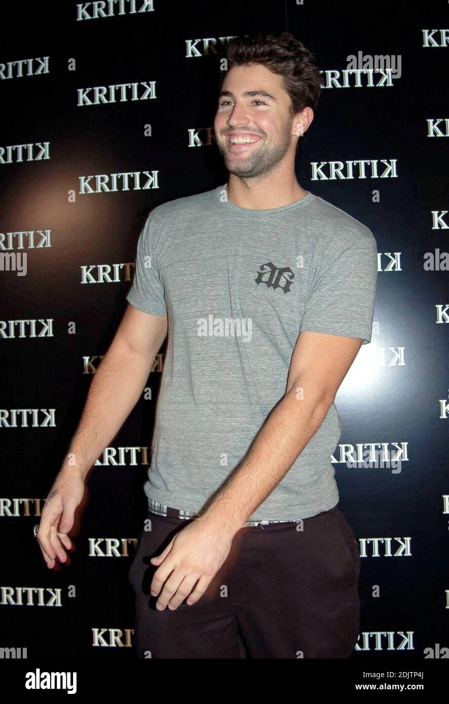 Brody Jenner partecipa al lancio DELLA linea di abbigliamento DELLE star Jonathan Cheban KRITIK a Casa Casuarina, Miami Beach 12/30/06 Foto Stock