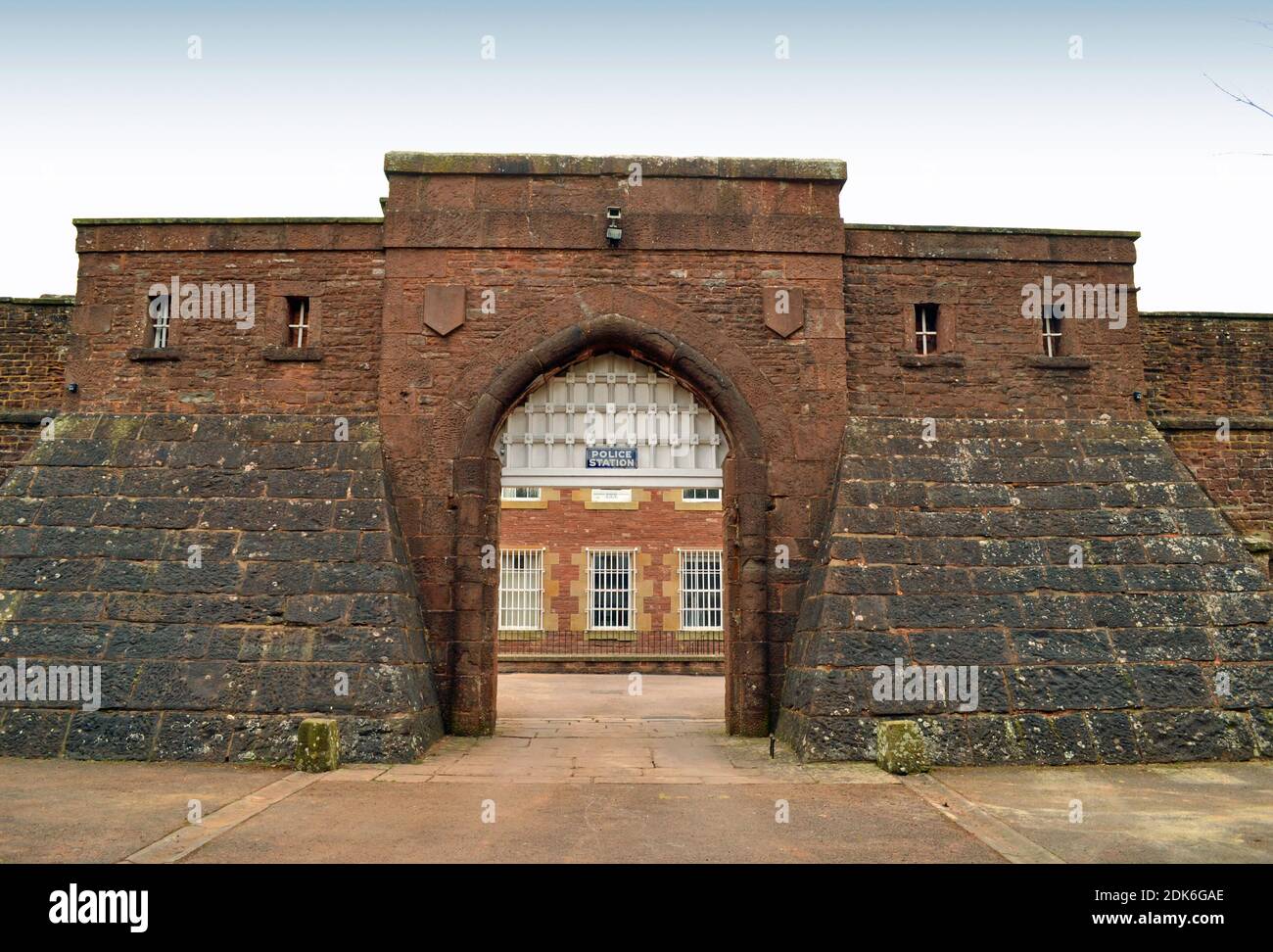 Prigione di Littledean, Littledean, vicino a Cinderford, Forest of Dean, Gloucestershire, Regno Unito Foto Stock