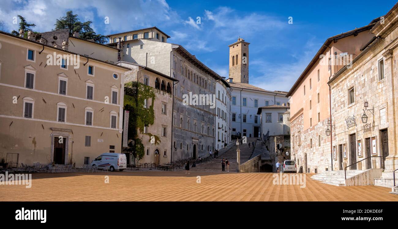 Cattedrale di Spoleto (Umbria) Foto Stock