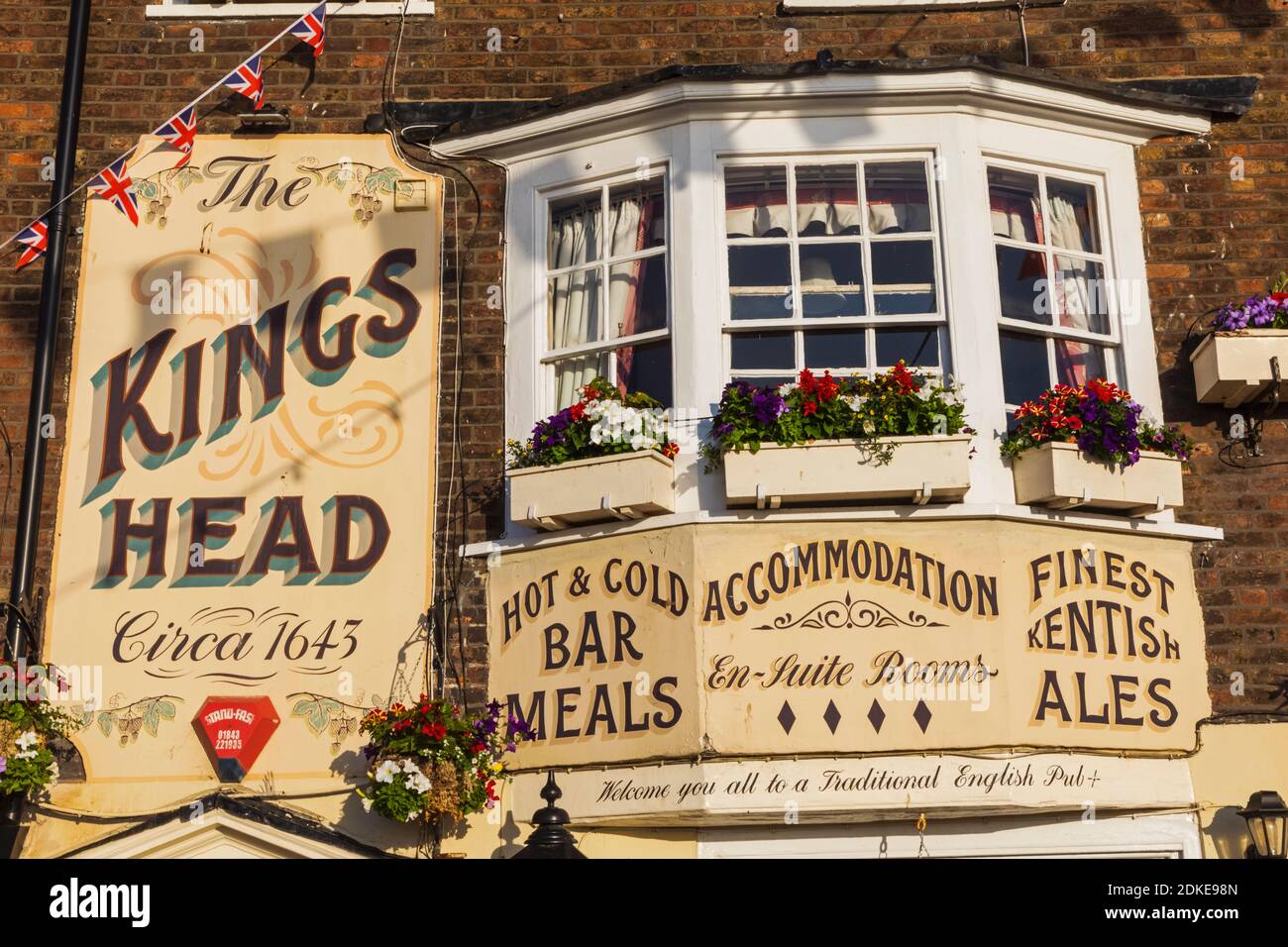 Inghilterra, Kent, Deal, il Kings Head Pub Foto Stock