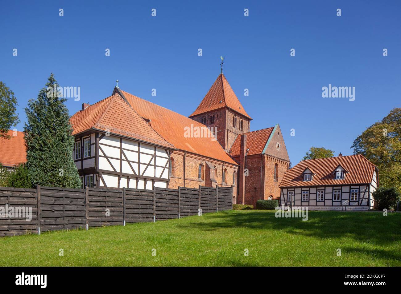 Chiesa Collegiata di San Maurizio e San Viktor, Abbazia di Bassum, Bassum, bassa Sassonia, Germania, Europa Foto Stock