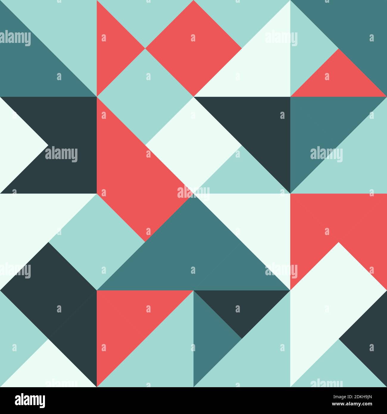 Vettore astratto geomatrico pattern colorato. Illustrazione Vettoriale