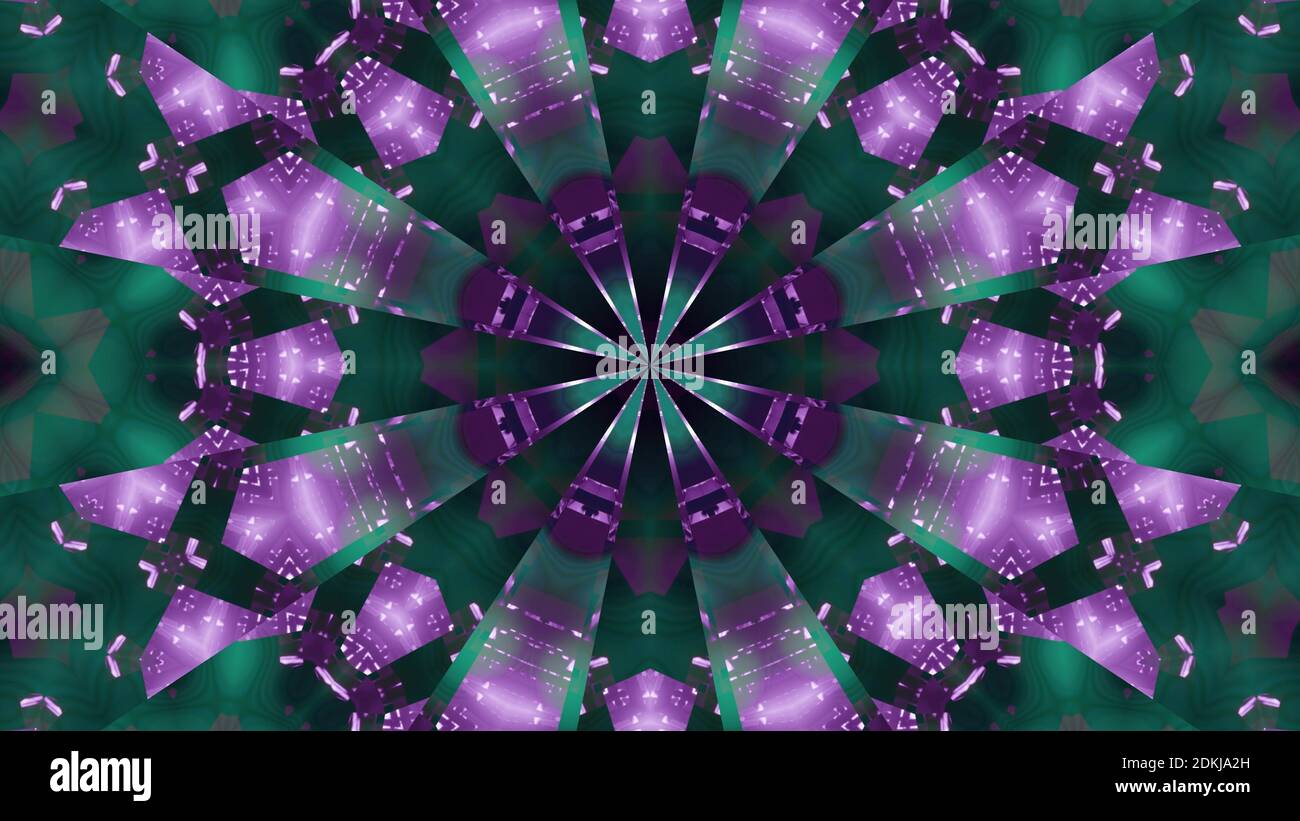 Astratto arte a forma di stella 3d illustrazione disegno sfondo grafica carta da parati Foto Stock