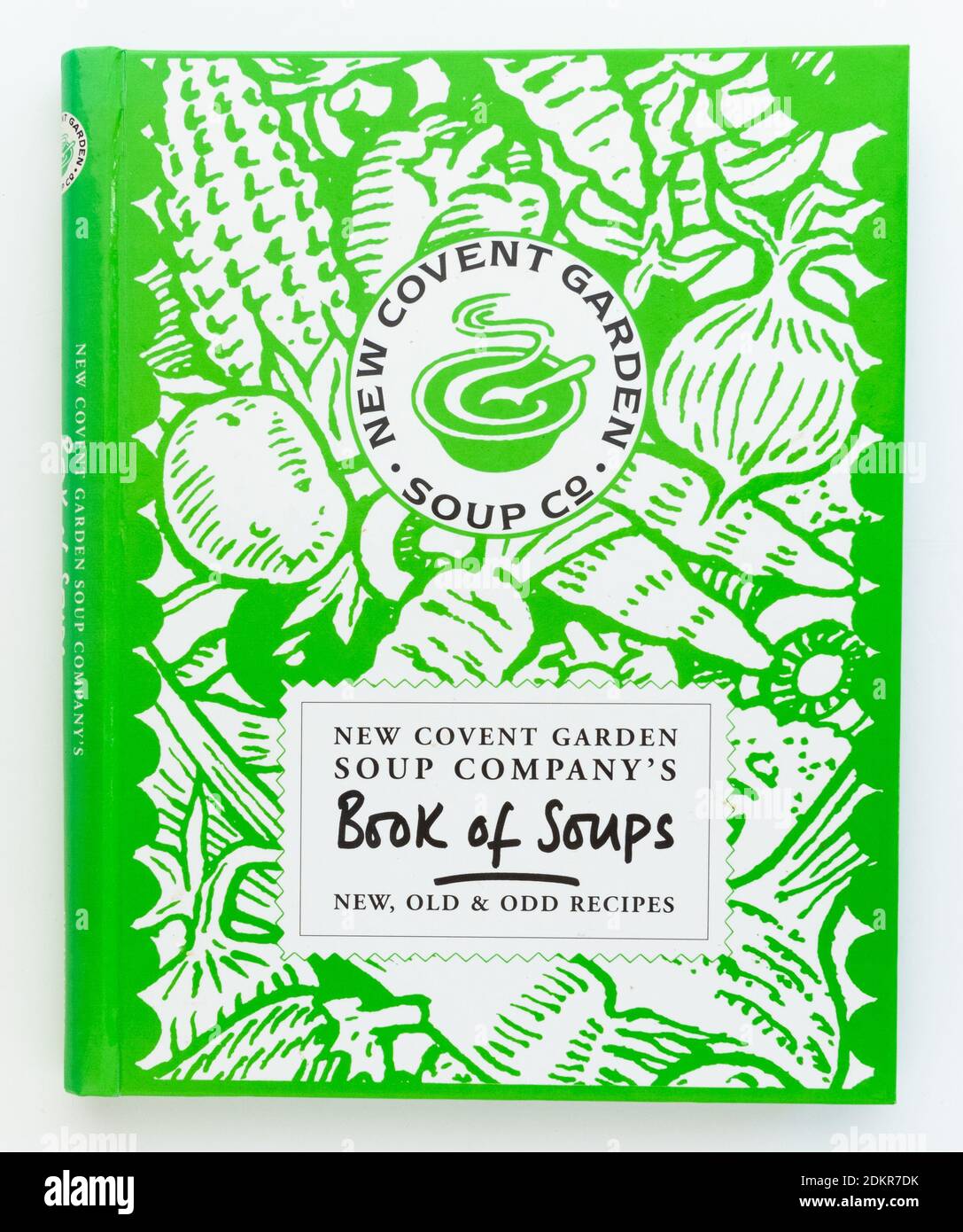 Libro delle zuppe della New Covent Garden Soup Company Foto Stock