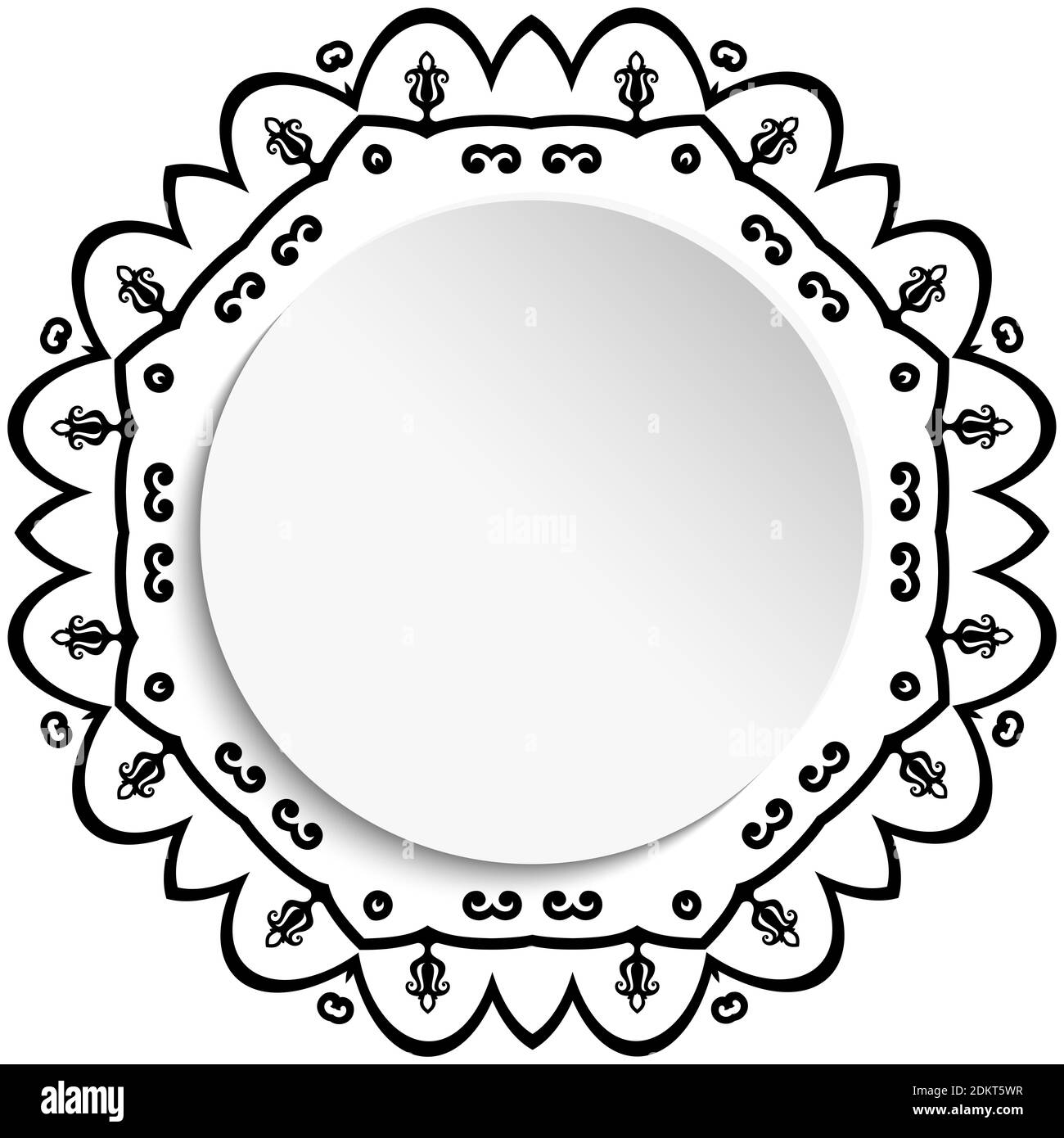 Bel biglietto di auguri Foto Stock