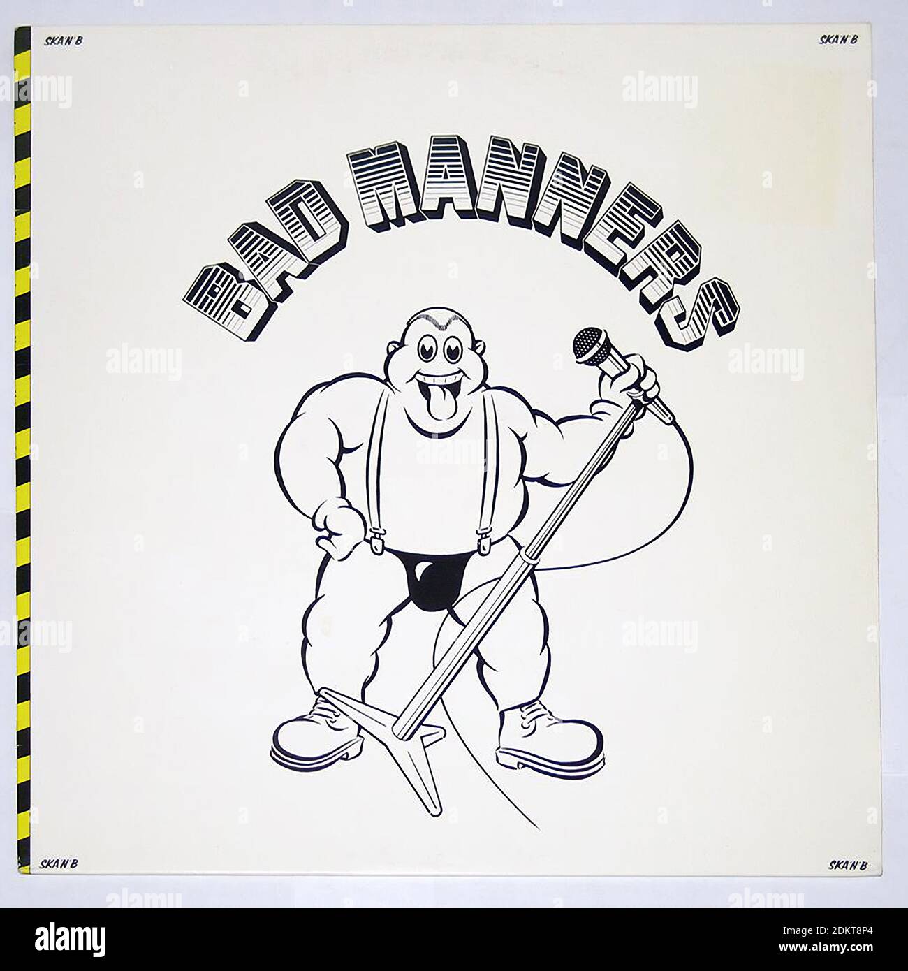 BAD MANNERS SKA 'N' B Magnet Records - vinile d'epoca Registrare la copertina Foto Stock