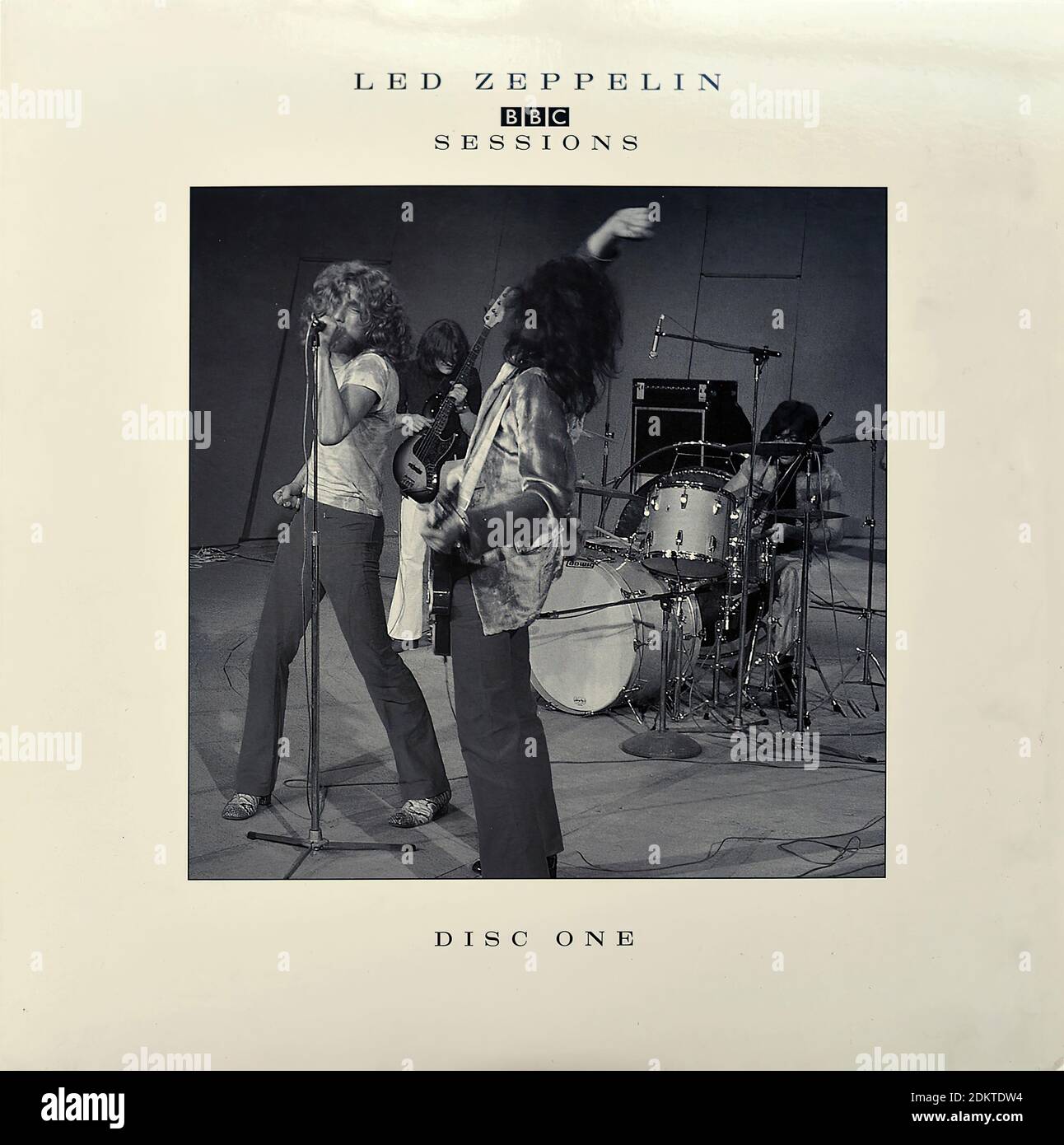 LED Zeppelin BBC Sessions 06 - Vintage Vinyl Record copertina Foto Stock