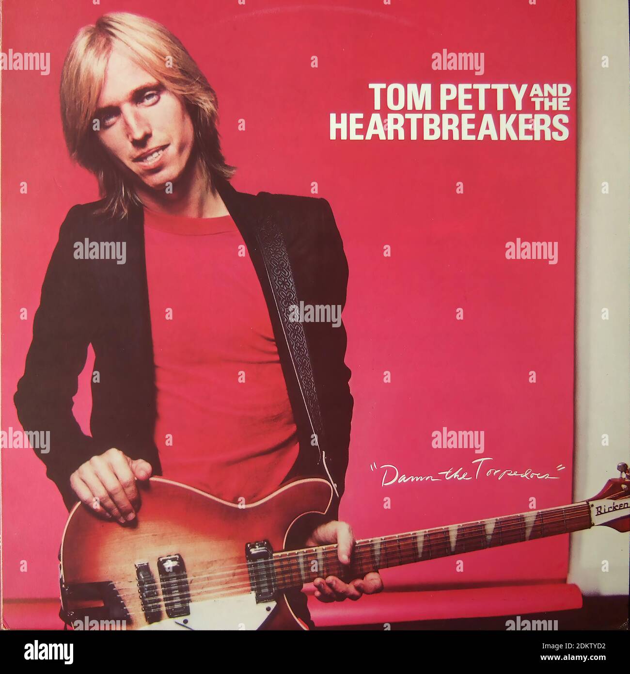 Tom Petty & The Heartbreakers - Damn i siluri - Copertina di album in vinile d'epoca Foto Stock
