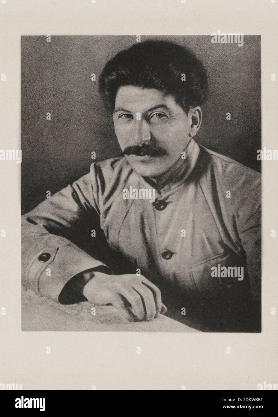 Foto retrò di Joseph Stalin. Joseph Stalin (1878 – 1953) un rivoluzionario georgiano e politico sovietico che guidò l'Unione Sovietica dalla metà degli anni venti Foto Stock