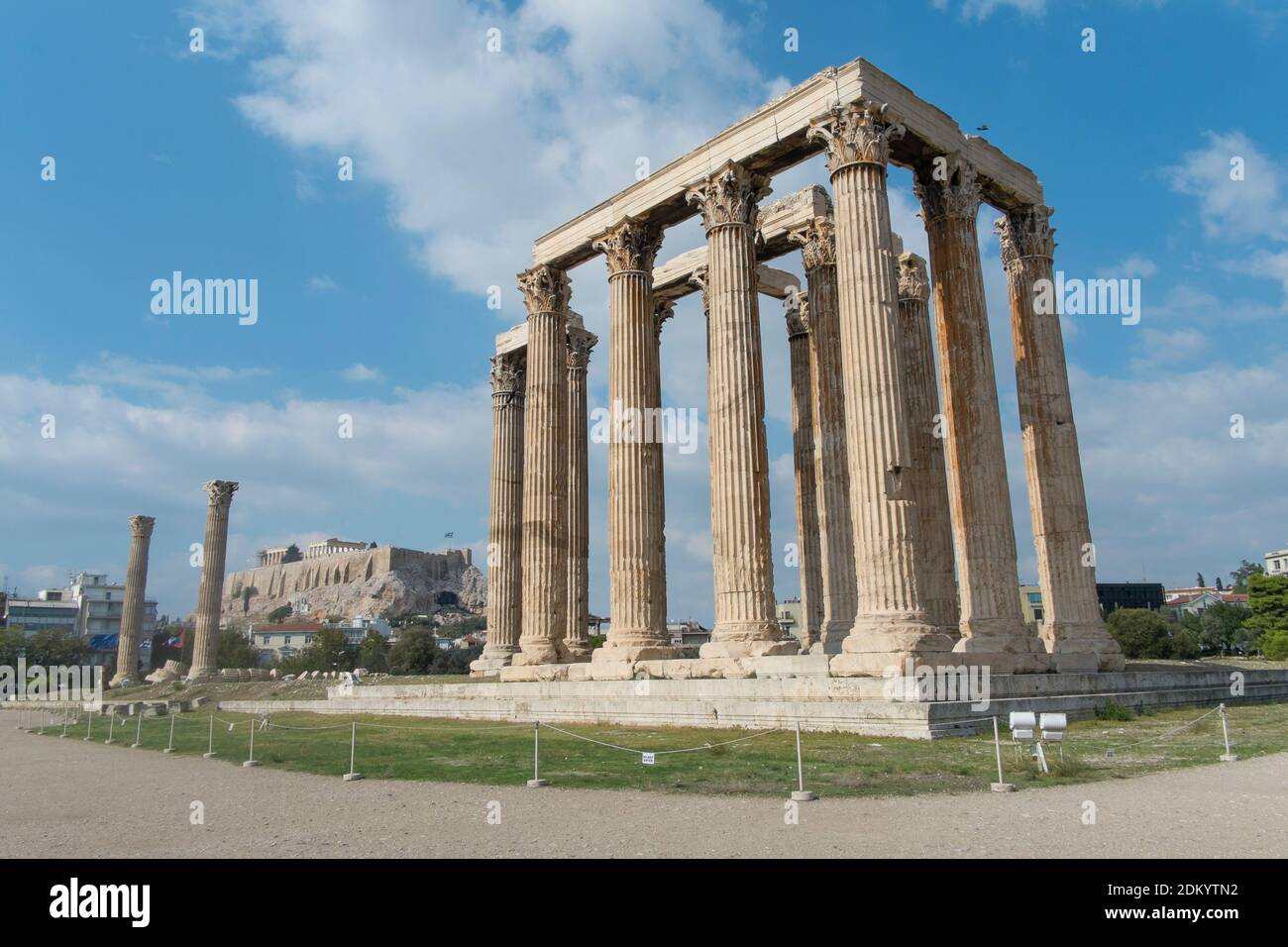 Grecia: Atene Acropoli e Egina Foto Stock