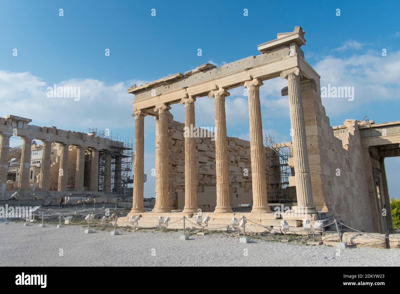 Grecia: Atene Acropoli e Egina Foto Stock