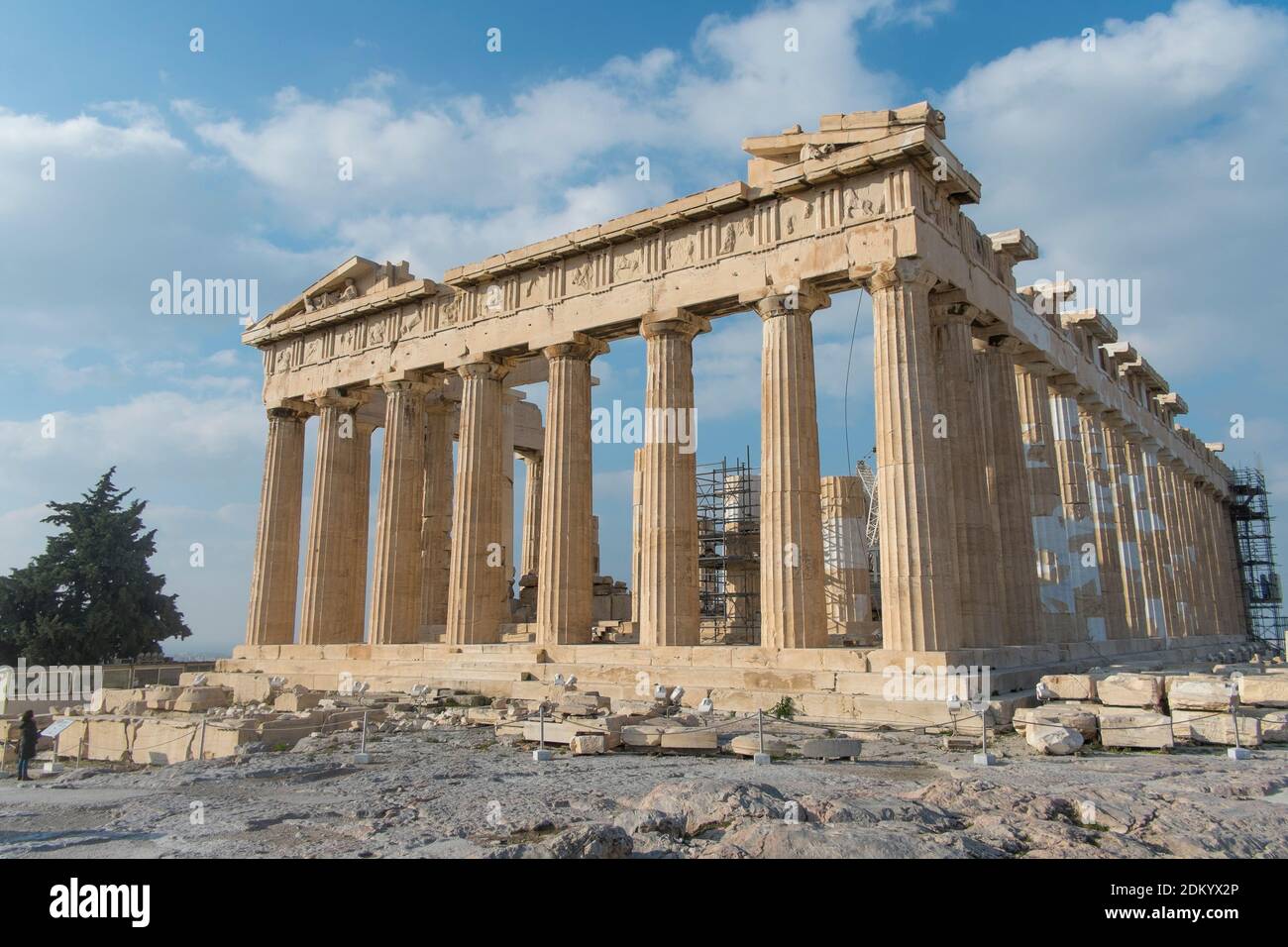 Grecia: Atene Acropoli e Egina Foto Stock