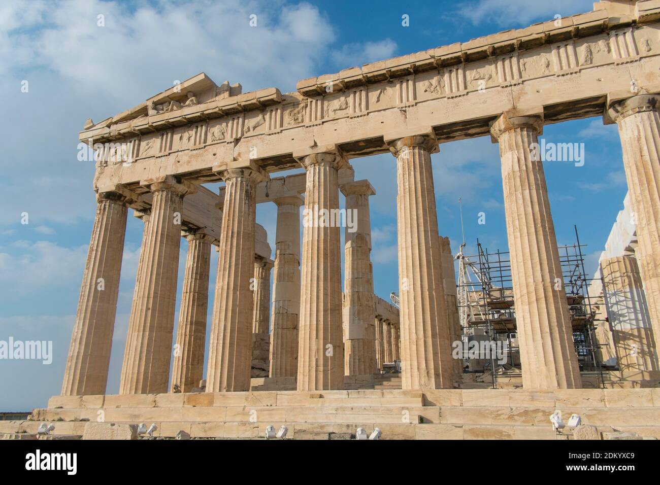 Grecia: Atene Acropoli e Egina Foto Stock
