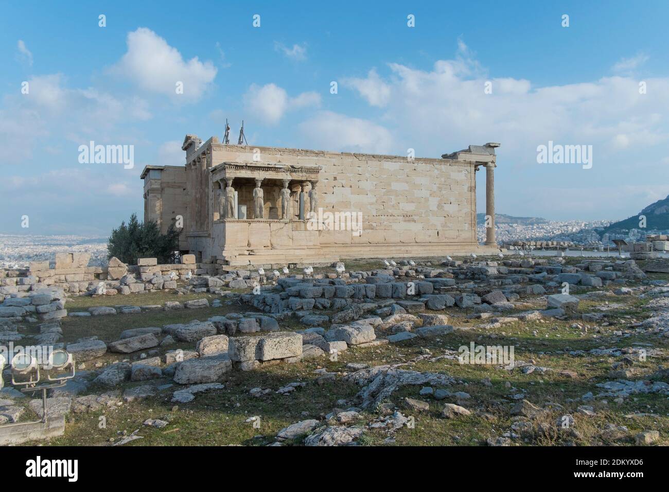 Grecia: Atene Acropoli e Egina Foto Stock