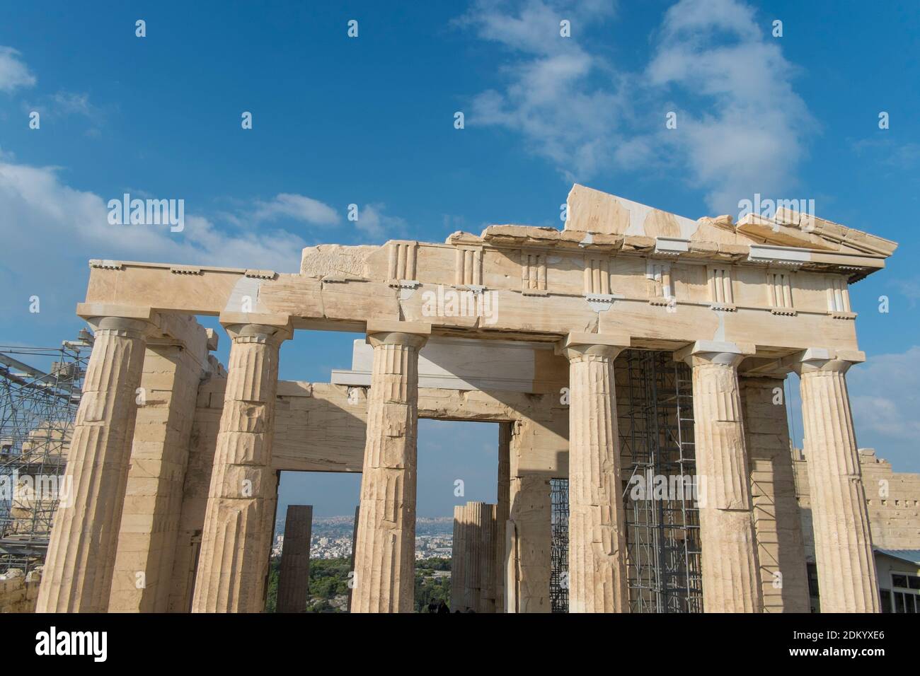 Grecia: Atene Acropoli e Egina Foto Stock