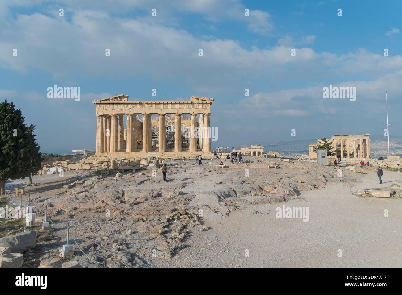 Grecia: Atene Acropoli e Egina Foto Stock