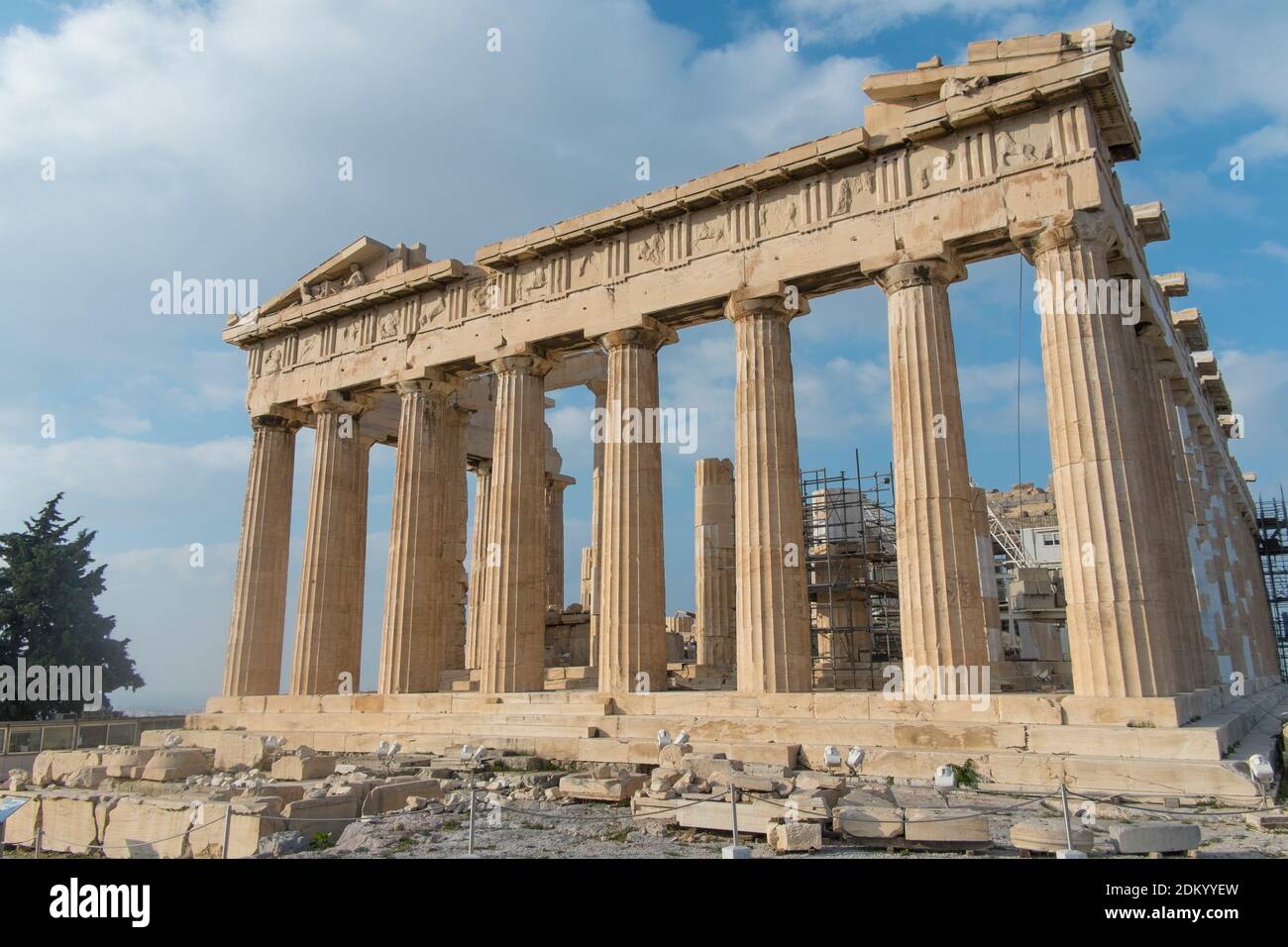 Grecia: Atene Acropoli e Egina Foto Stock