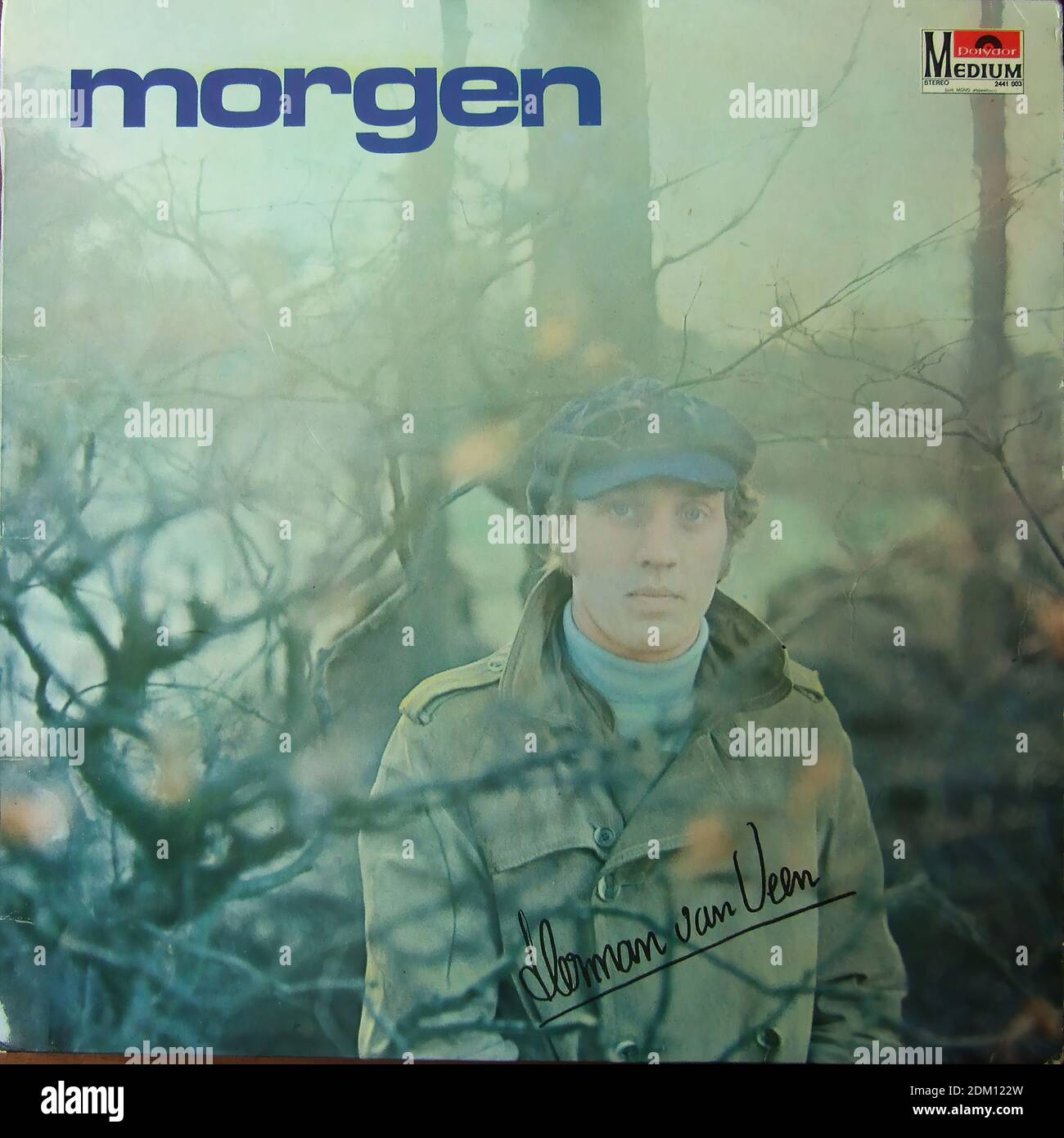 Herman van Veen - Morgen, Polydor - copertina di album in vinile d'epoca Foto Stock