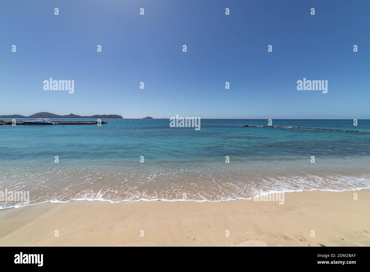 Saint Vincent e Grenadine, Adams Bay, Bequia Foto Stock