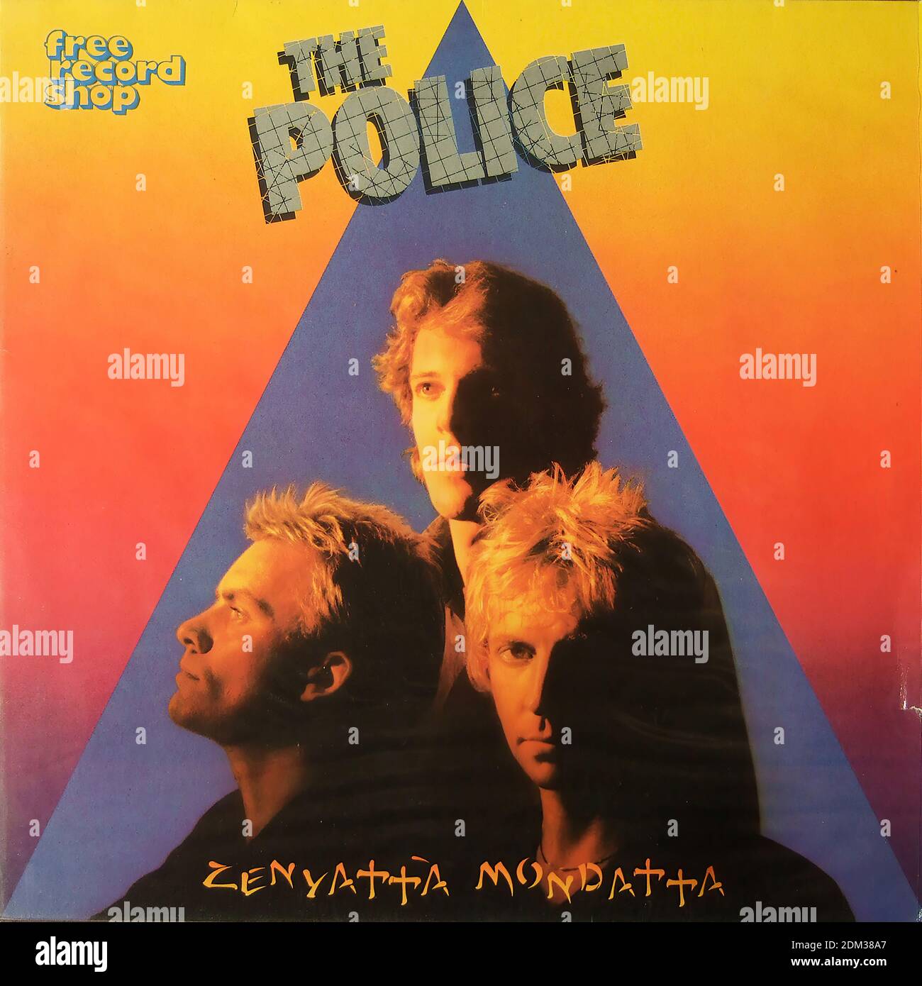 The Police - Zenyatta Mondatta - copertina di un album in vinile d'epoca  Foto stock - Alamy